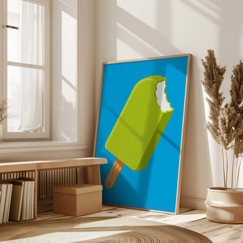 The Green Ice Cream Poster