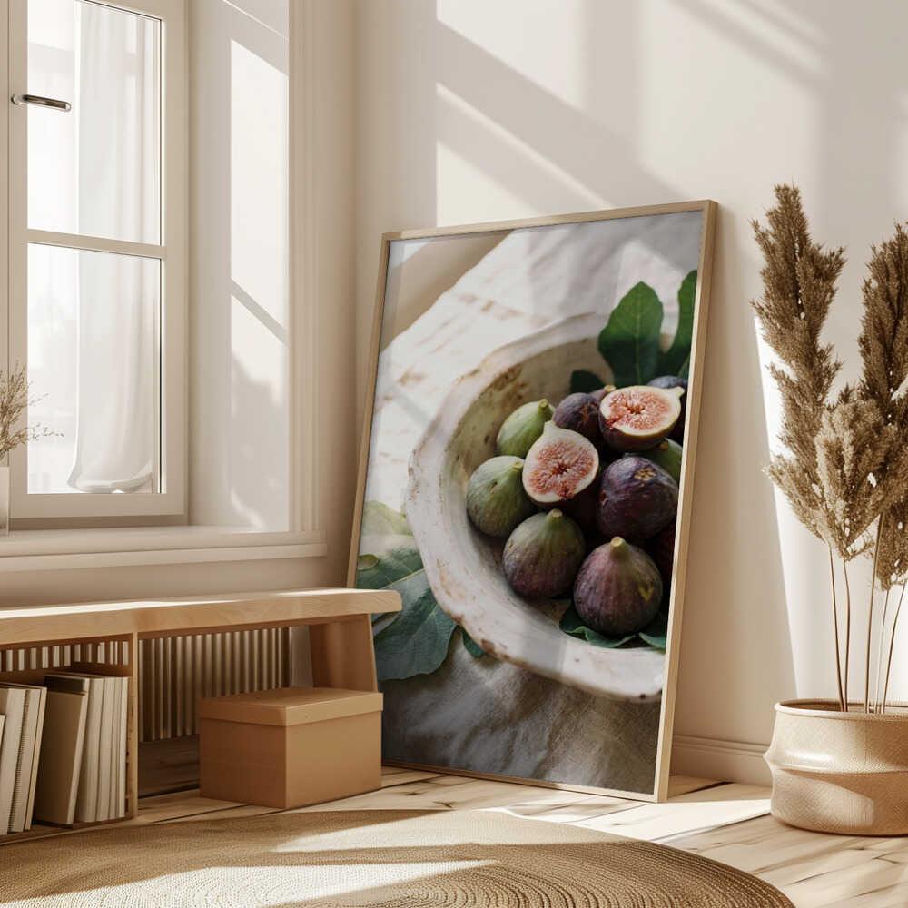 Figs In a Bowl Poster