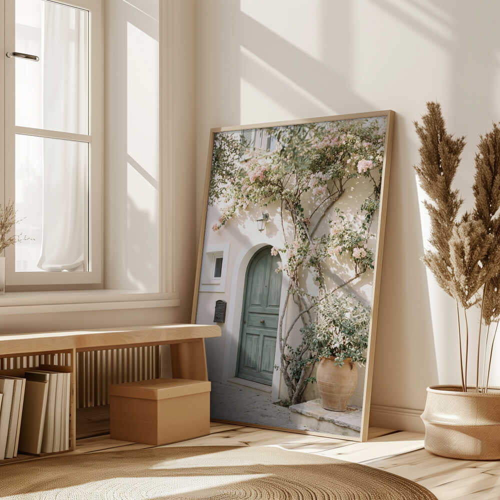Mediterranean Door Poster