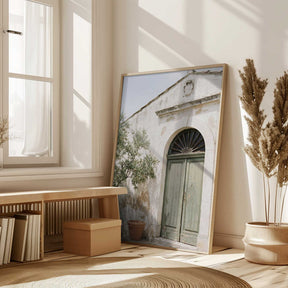 Mediterranean house Poster