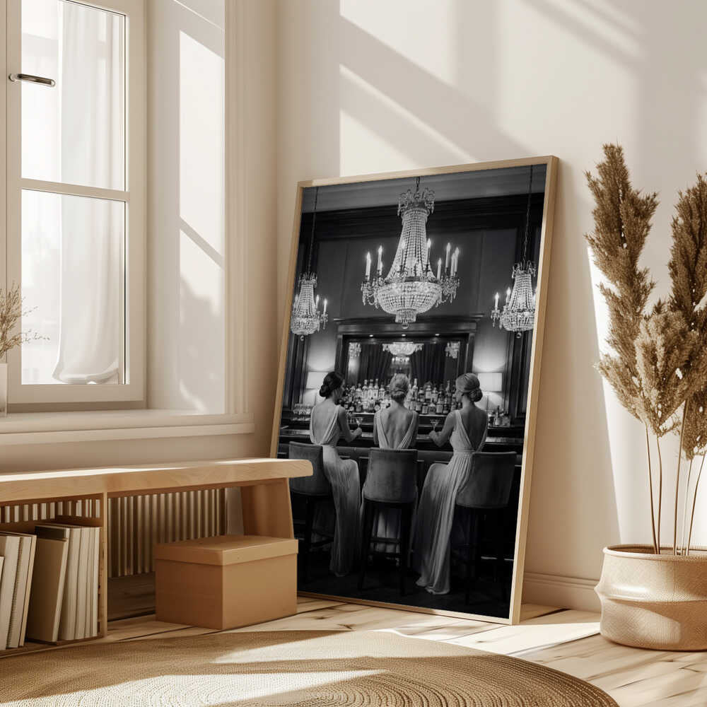 Girls' Night At the Opera Bar Poster