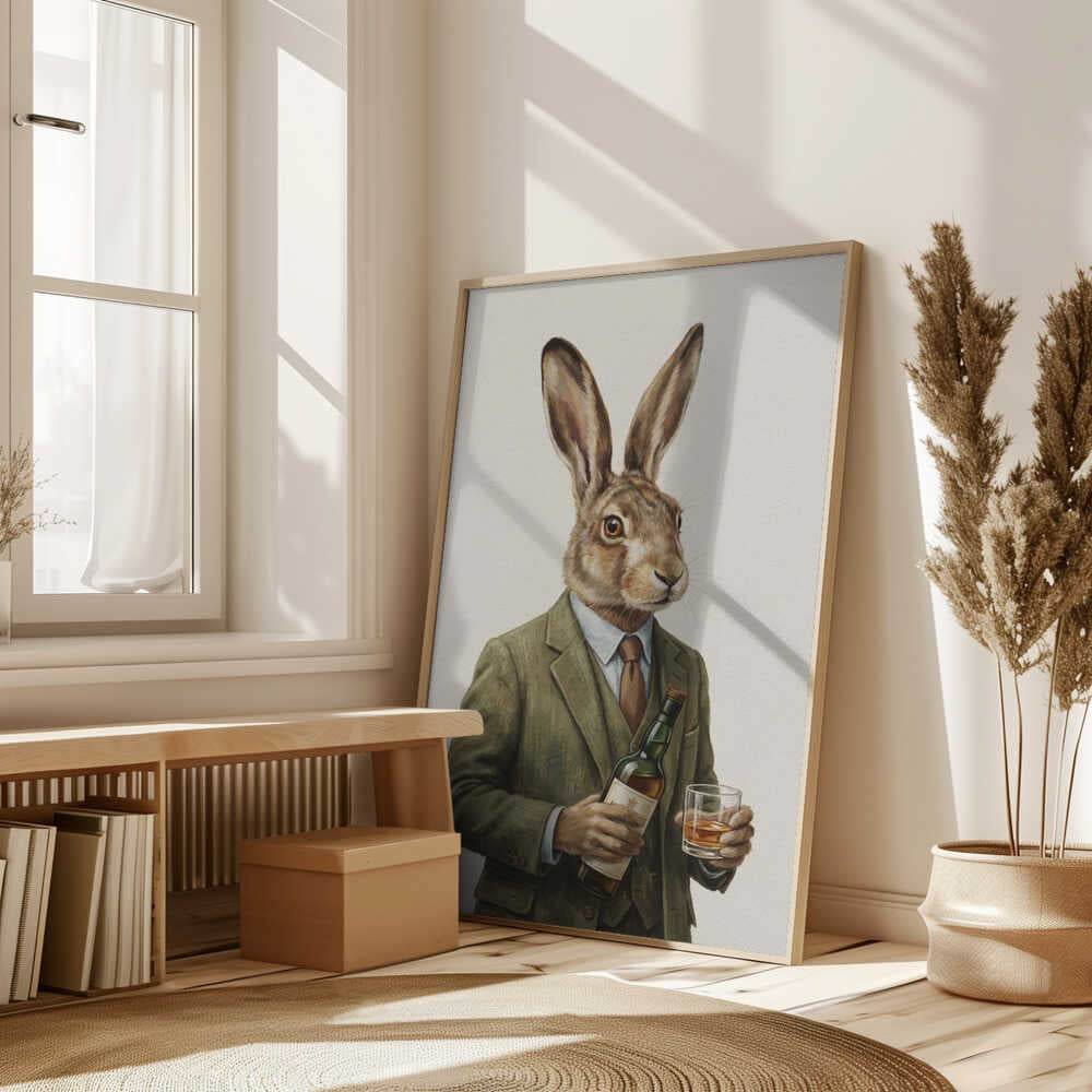 The Whiskey Hare Poster