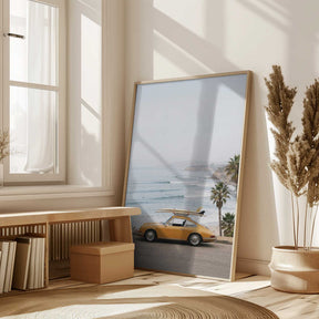 Porsche Coast Poster