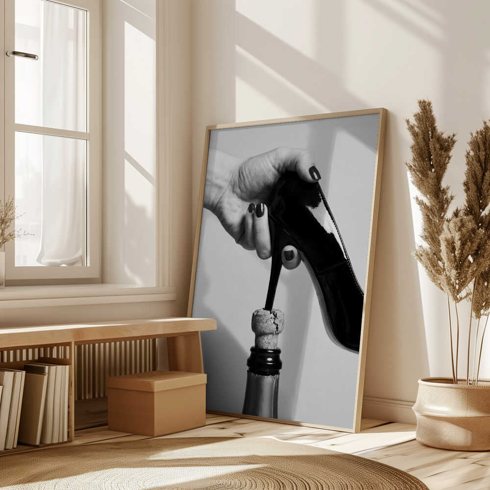 High-Heeled Wine Opener Poster