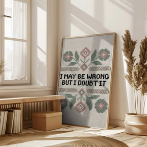 I May Be Wrong Poster