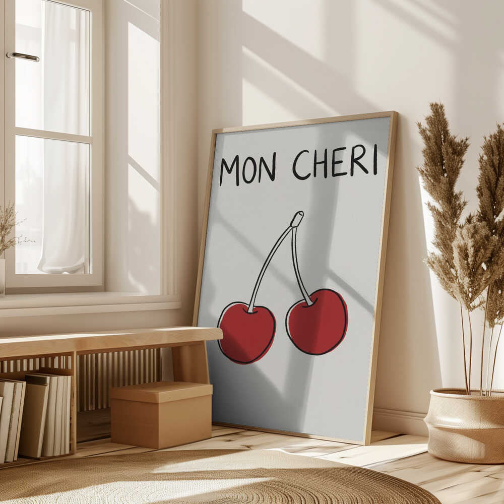 Mon Cheri Sketch Poster