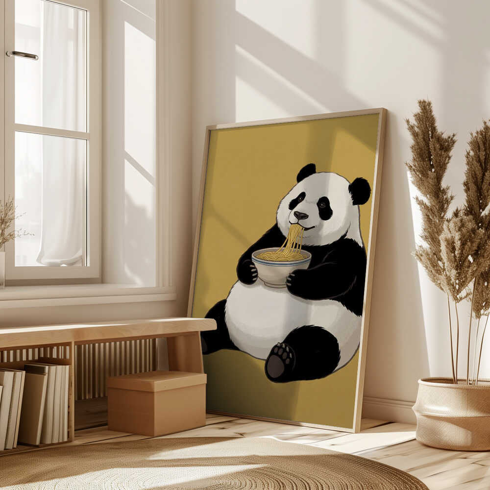 Noodle Panda Poster