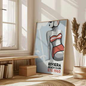 Riviera Beach Club Summer Poster