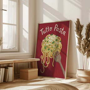 Rustic Italian Pasta Poster