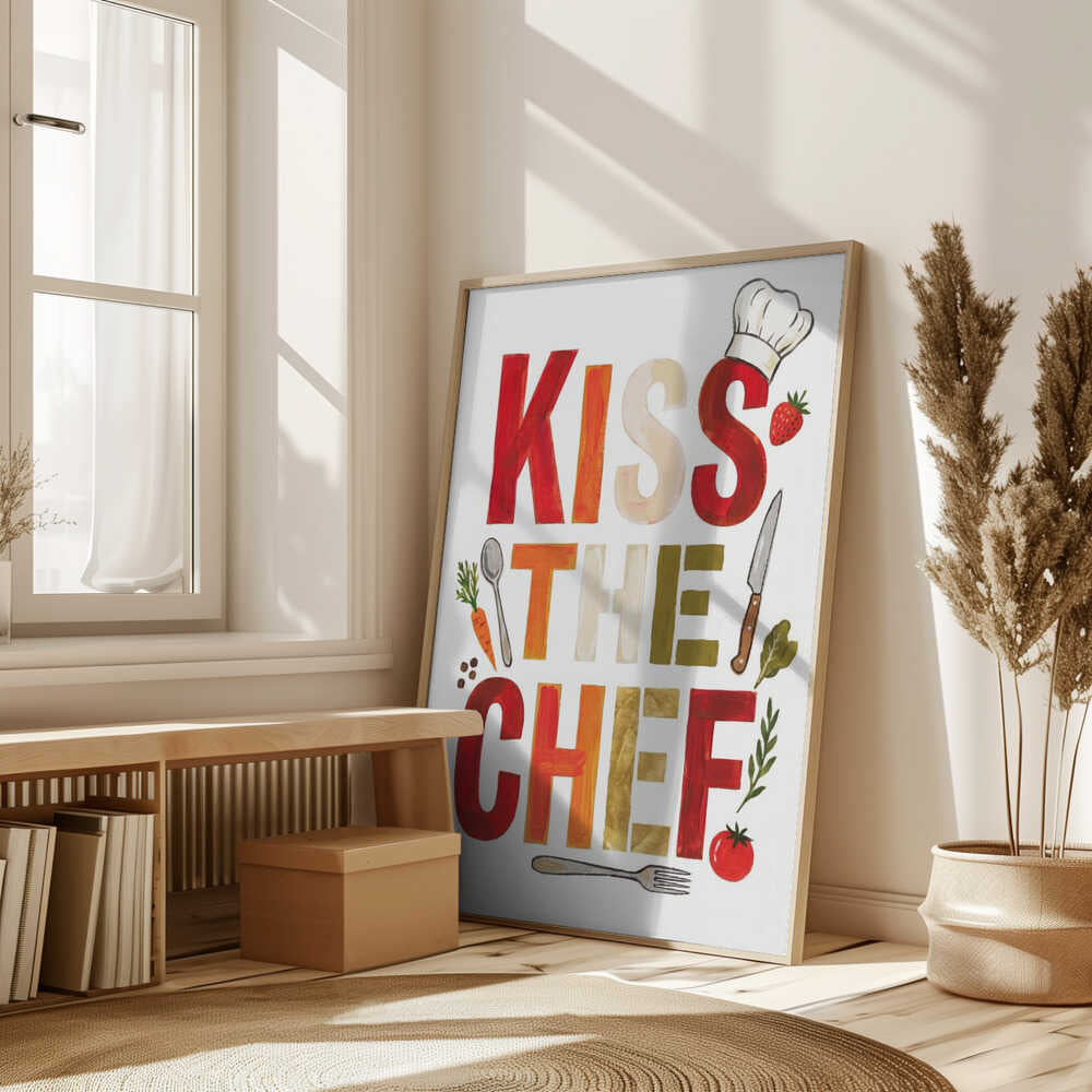 Kiss The Chef Poster