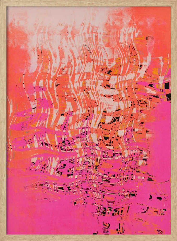 Vibrant Waves Poster