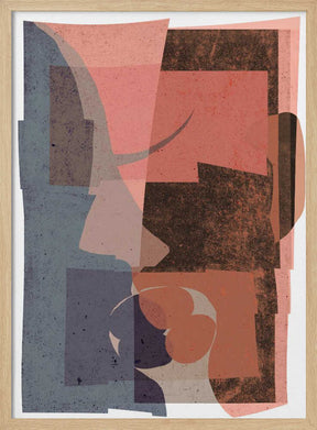 Fragmented Hues Poster