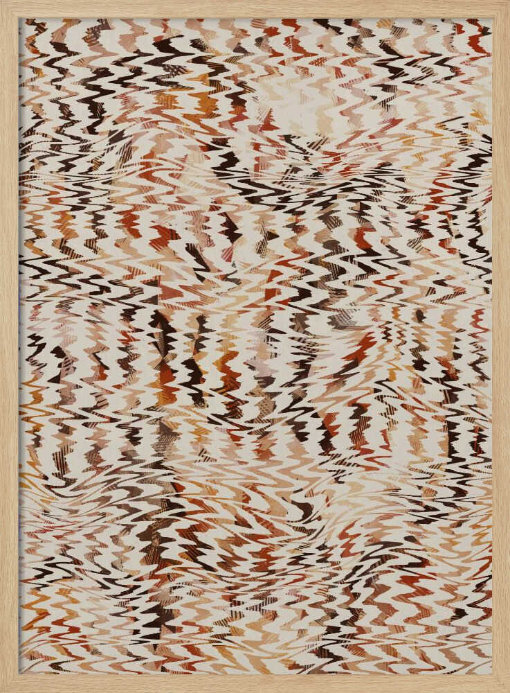 Rippled Tapestry Poster