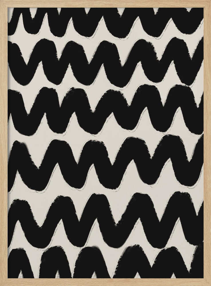 Zigzag Rhythm Poster