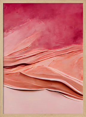 Crimson Dunes Poster