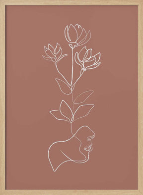 Head Bloom Poster