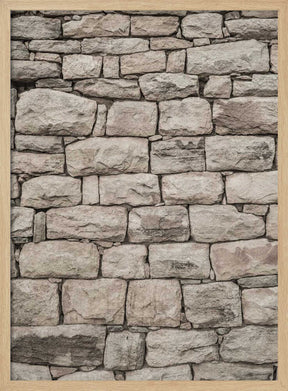 Serene Stonework Poster