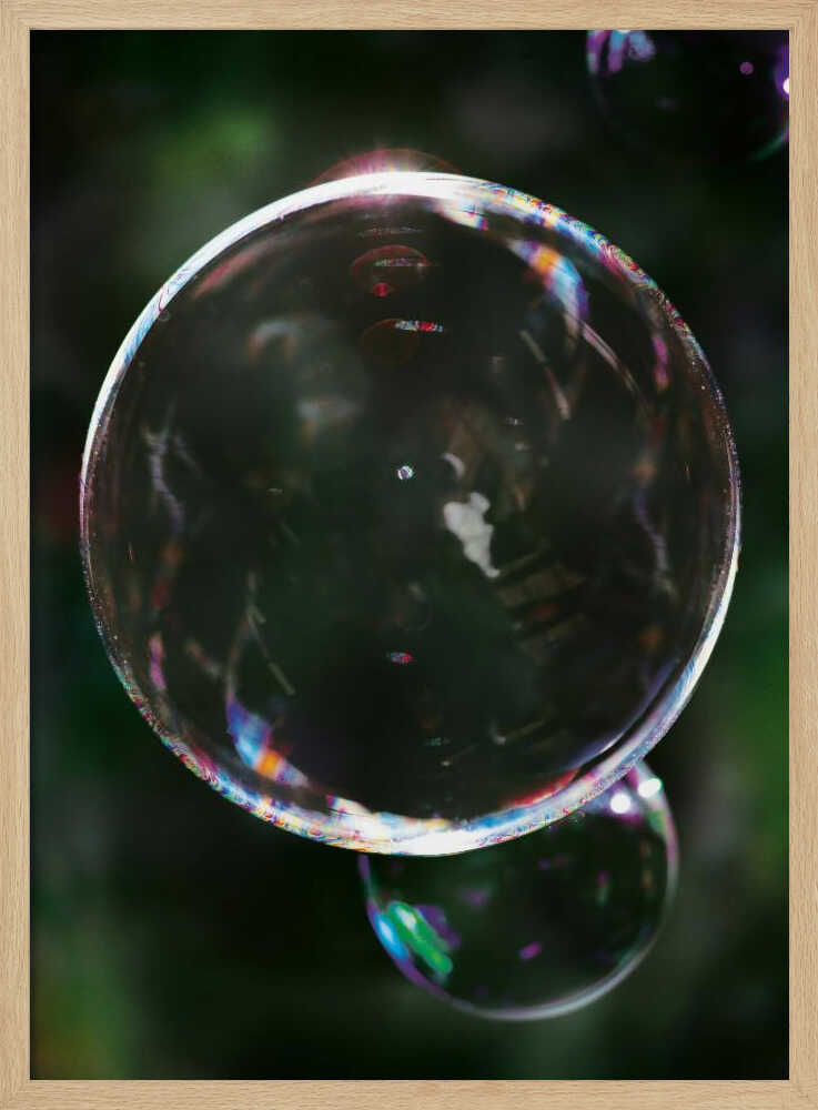 Ethereal Spheres Poster