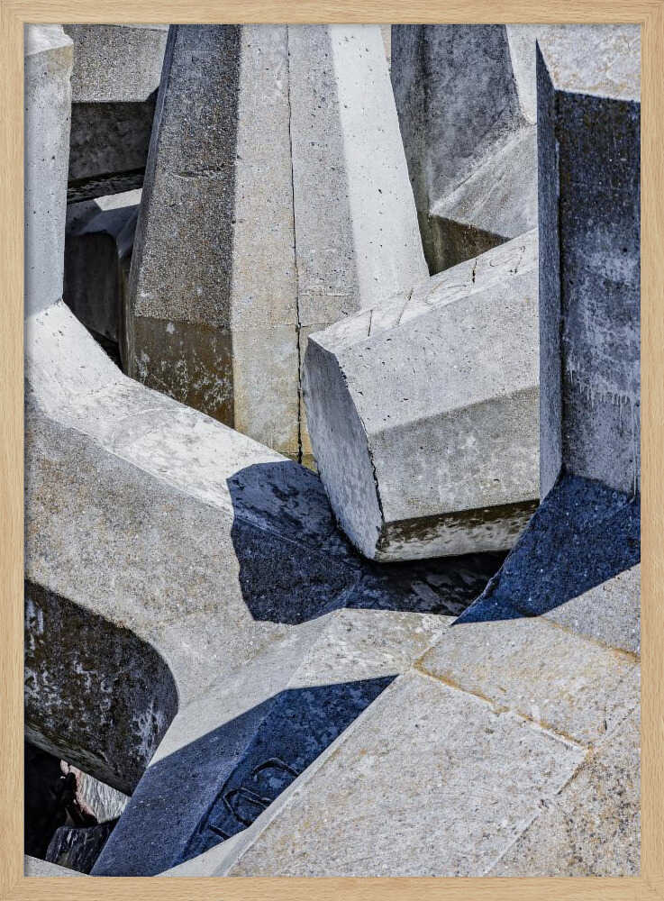 Concrete Geometry Poster