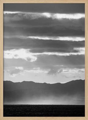 Black And White Landscape Poster
