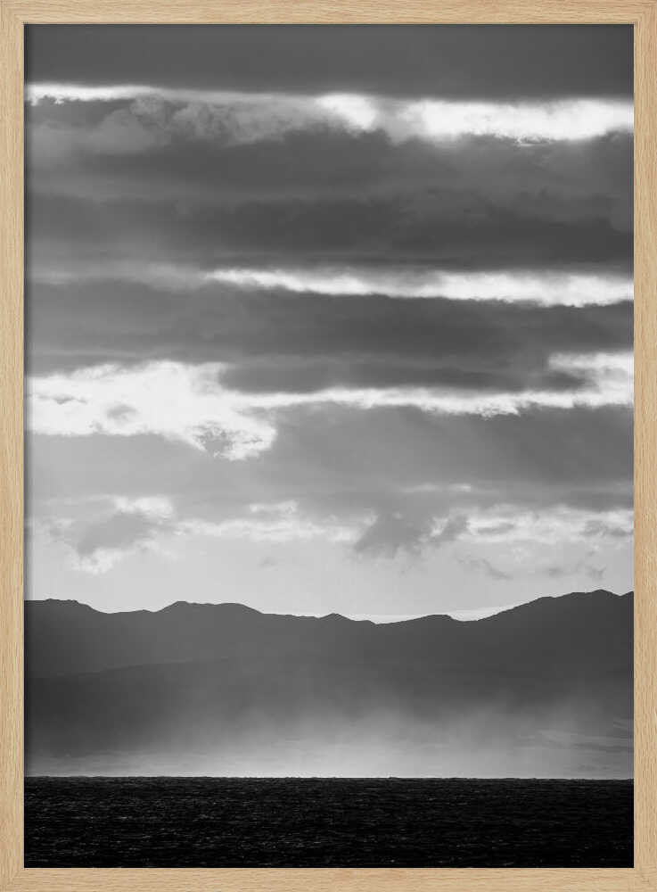 Black And White Landscape Poster