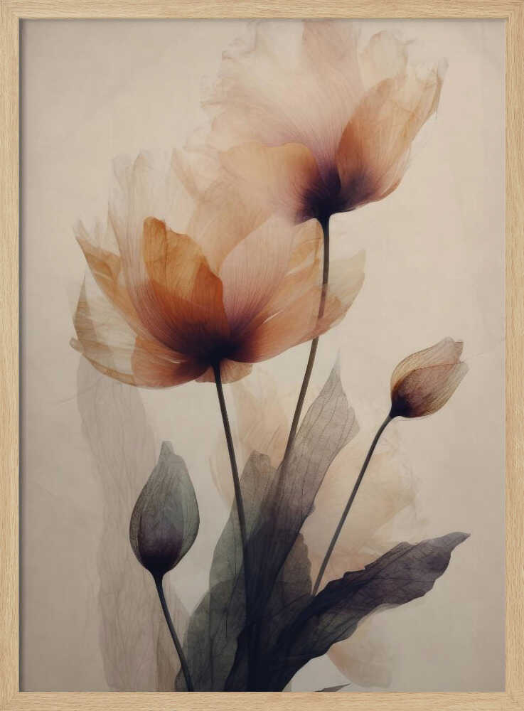 Delicate Bloom Dance Poster