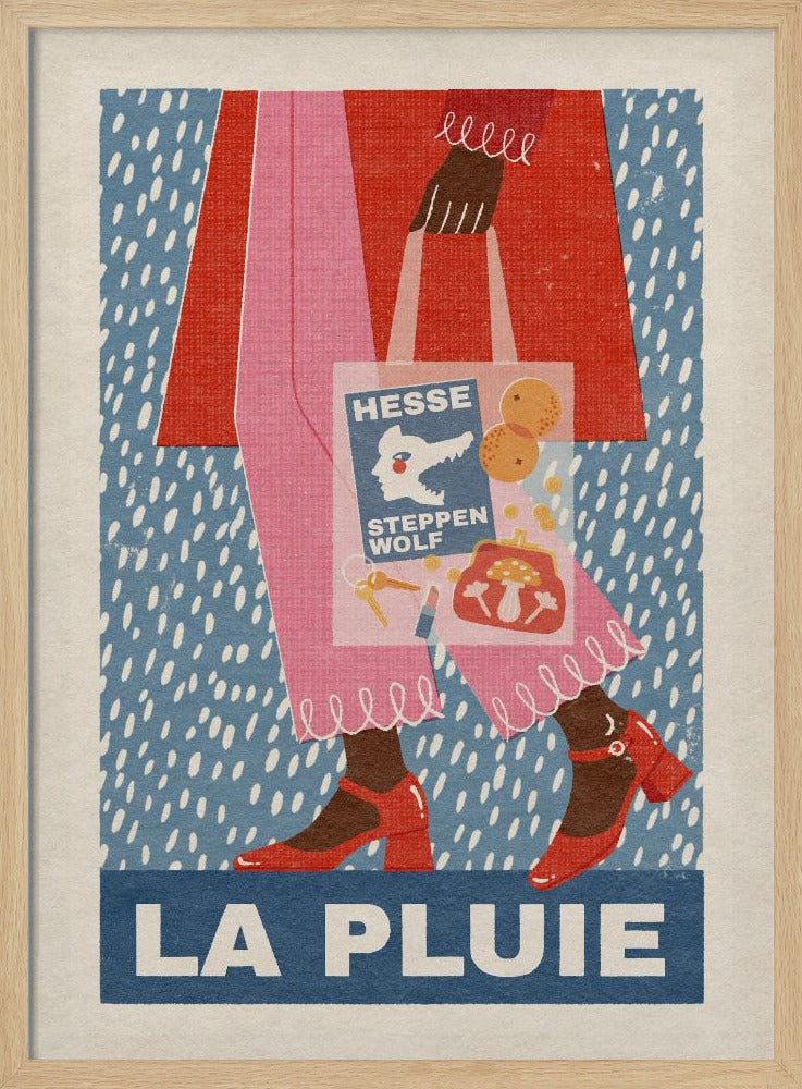 La Pluie French Style Poster