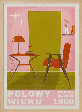 Mid Century Furniture Poster