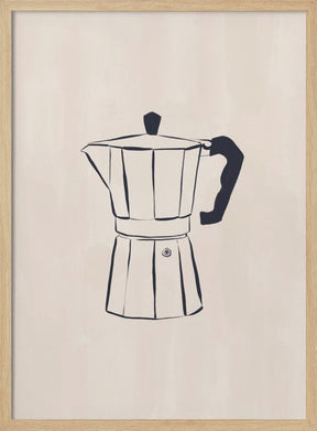 Cafetiere By Ivy Green Illustrations Poster