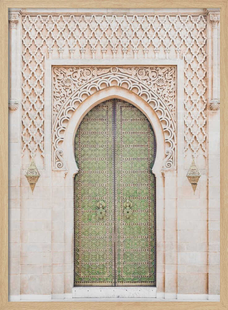 Moroccan Door Poster