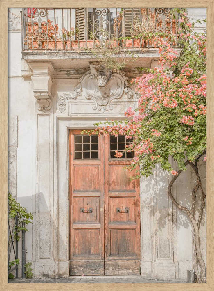 Floral Entry Poster