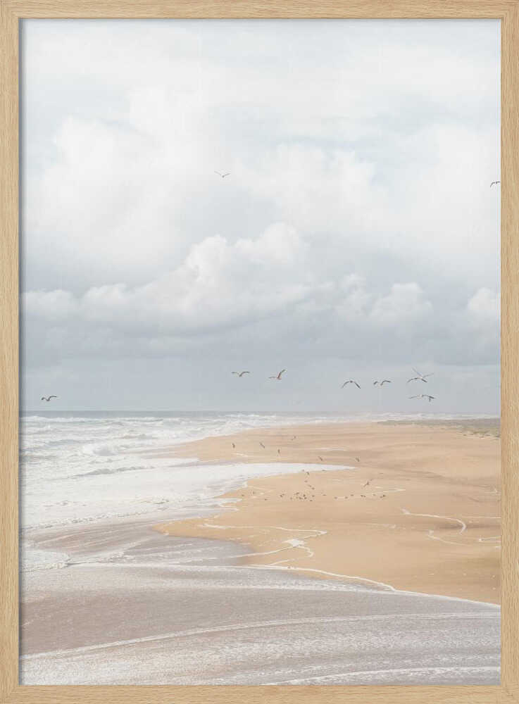 Nazaré Beach Poster