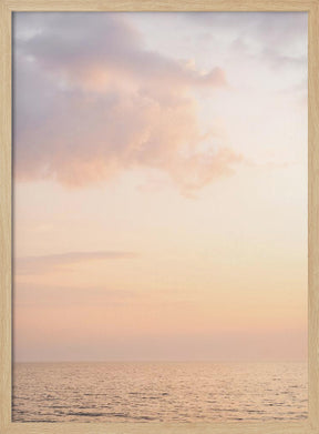 Pastel Color Sunset Poster