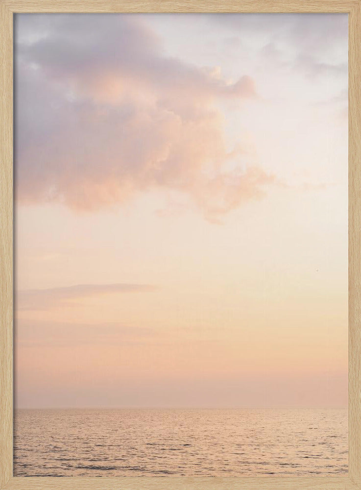 Pastel Color Sunset Poster