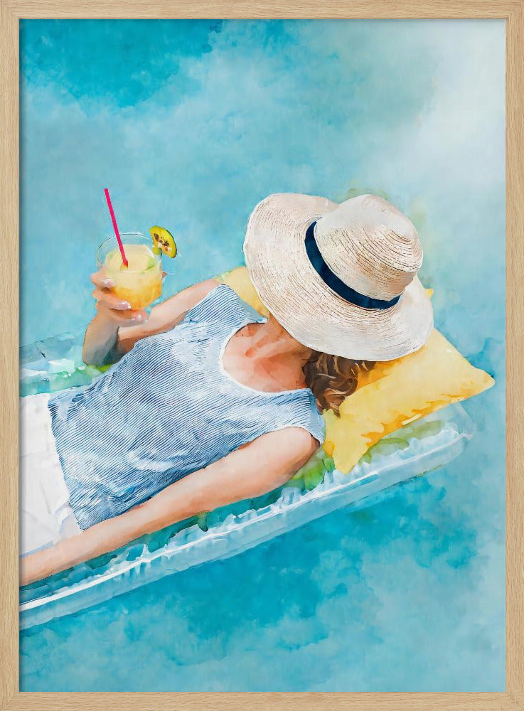 Pool Lady Poster