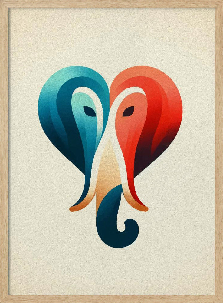 Elephant heart Poster