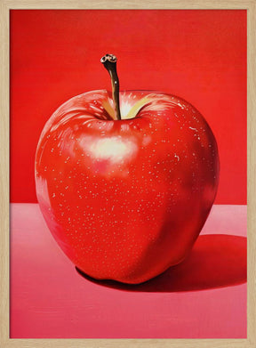 Red Apple Poster