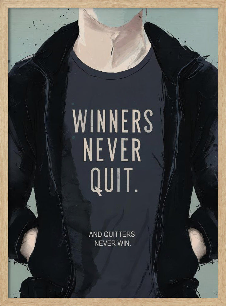 Winners Never Quit Poster