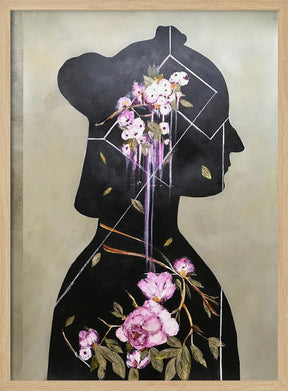 The Body with flowers Poster