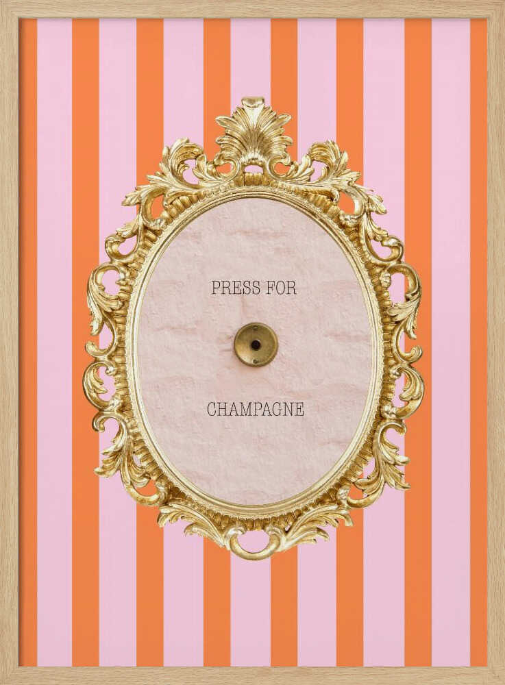 Champagnepinkorange Ratio2x3 Poster