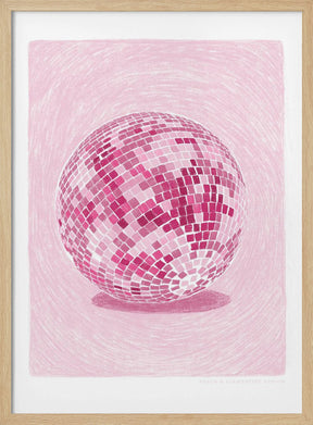 Pandc Discoball Copy 2 Poster