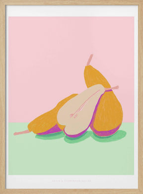 Pandc Pears Copy Poster