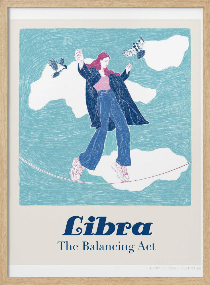 Jlr Libra Copy Poster