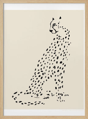 Pandc Leopard Poster