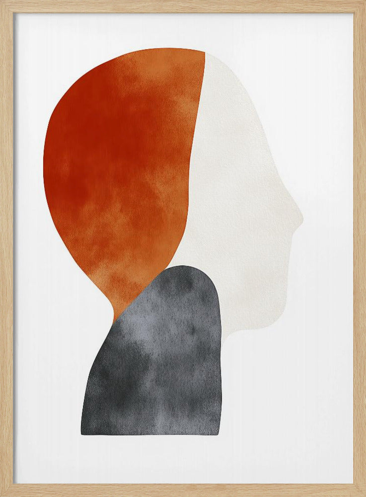 Abstract Minimalist Shapes No 2 Poster