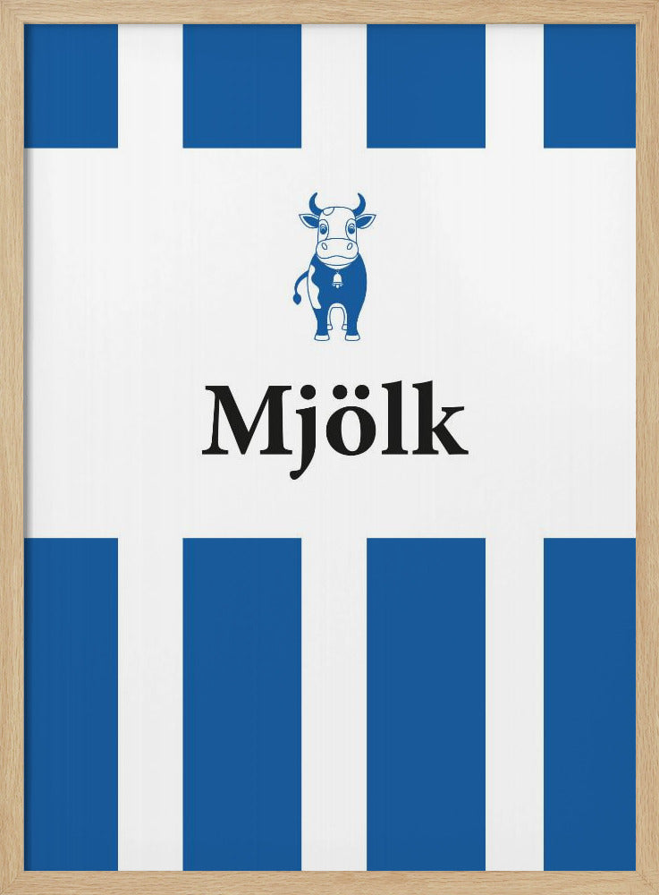 Mjölk Röd Poster