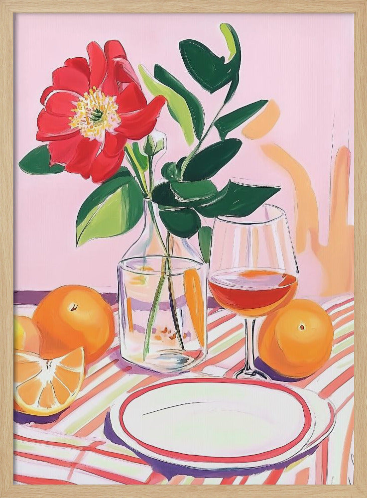 The Rose and the Oranges Poster