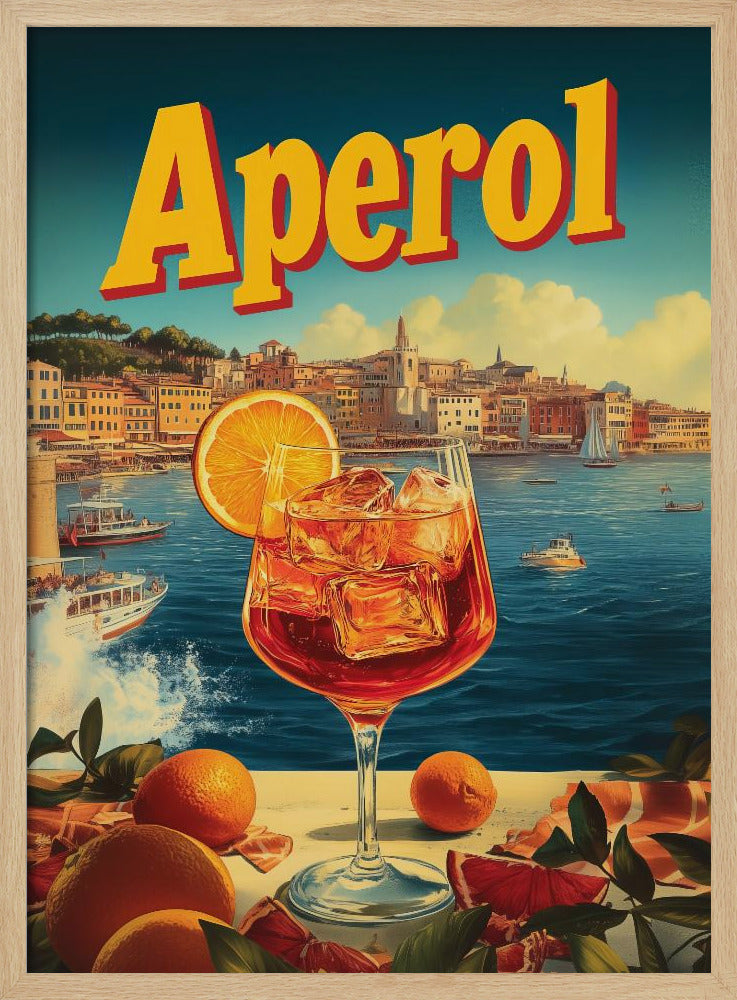 Aperol Vintage Commercial Poster