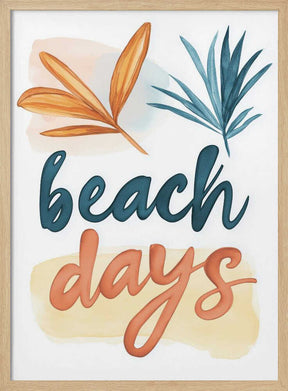 Sandy Serenity Poster