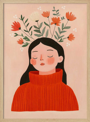 Floral Serenity Poster